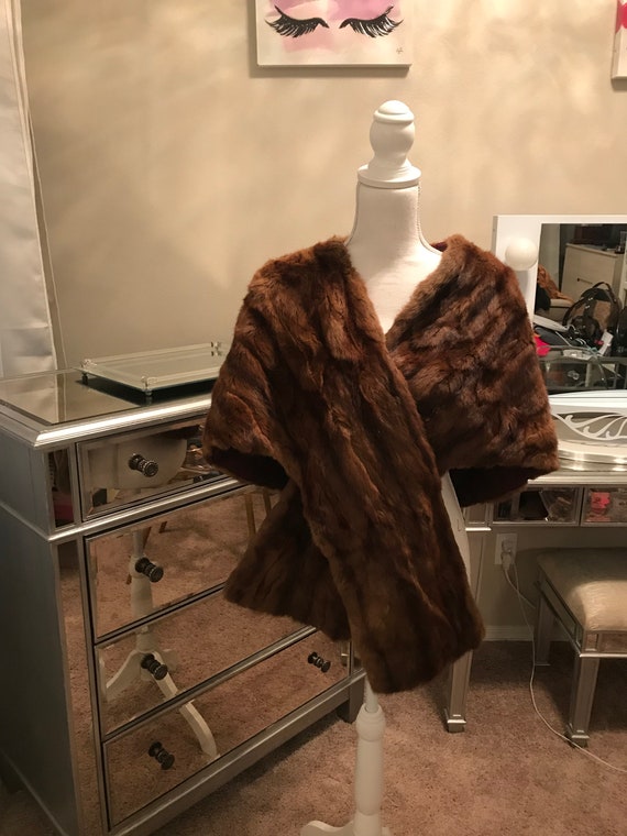 Mink Fur Stole
