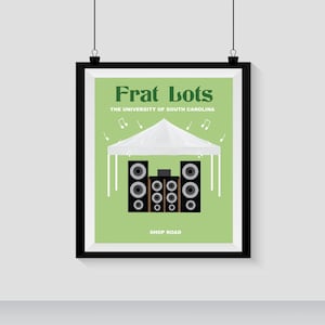 UofSC - Frats Lots Wall Print