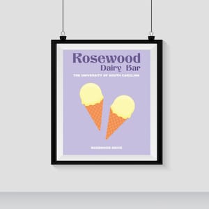 UofSC - Rosewood Dairy Bar Wall Print
