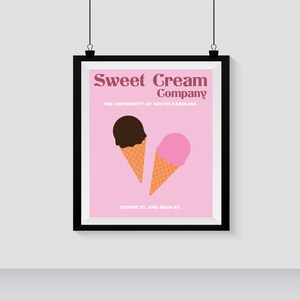 UofSC - Sweet Cream Company Wall Print