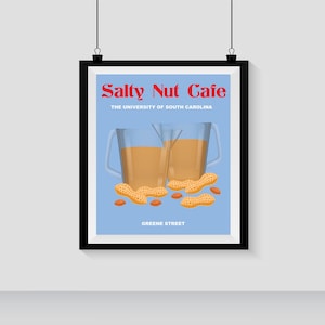 UofSC - Zoute Noot Cafe Muur print