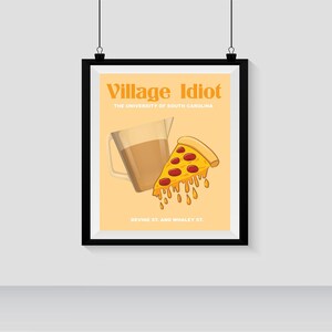 UofSC - Village Idiot Wall Print