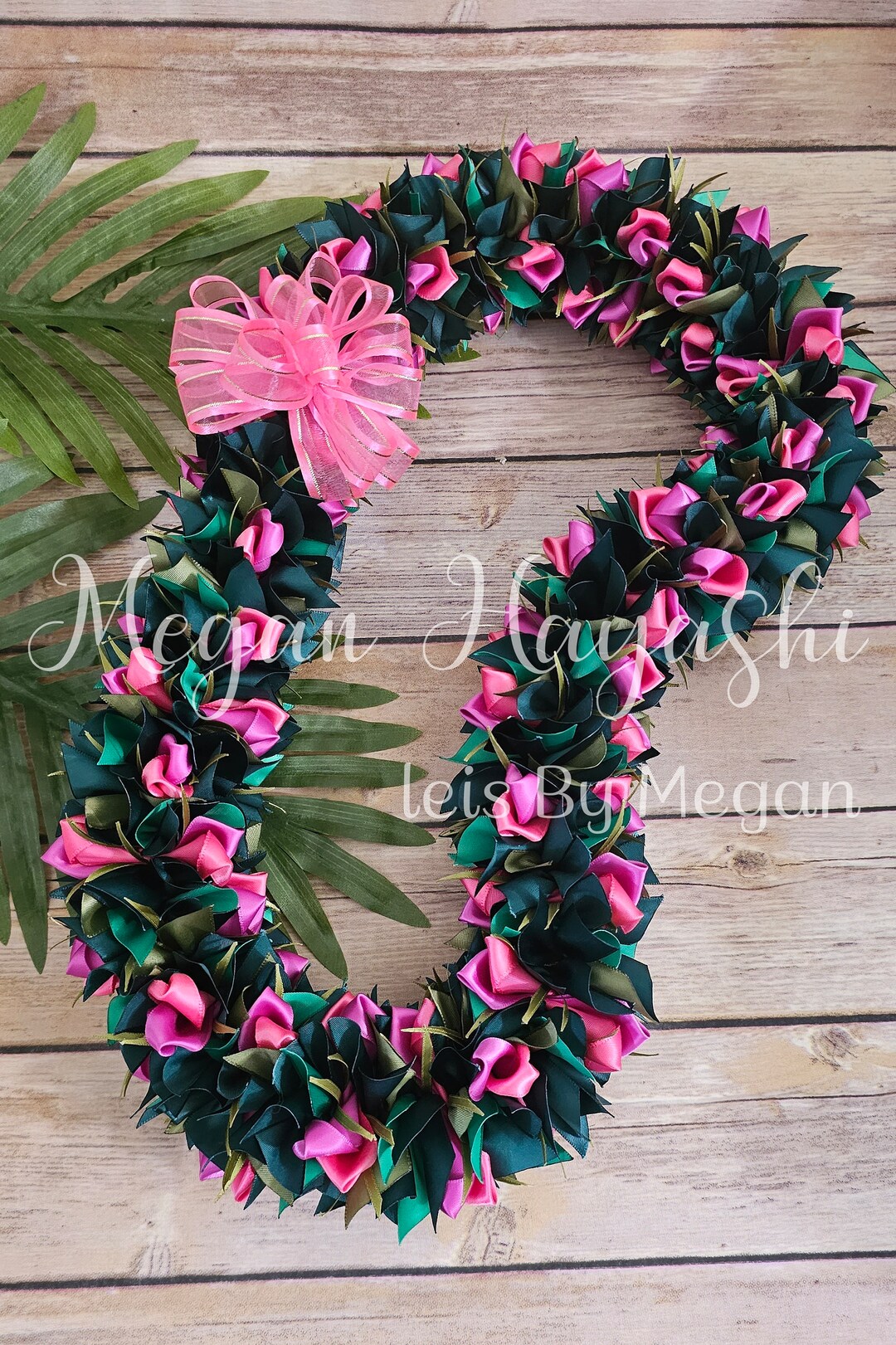 Ribbon Lei, Flower Ribbon Lei, Graduation Lei, Girls Graduation Lei