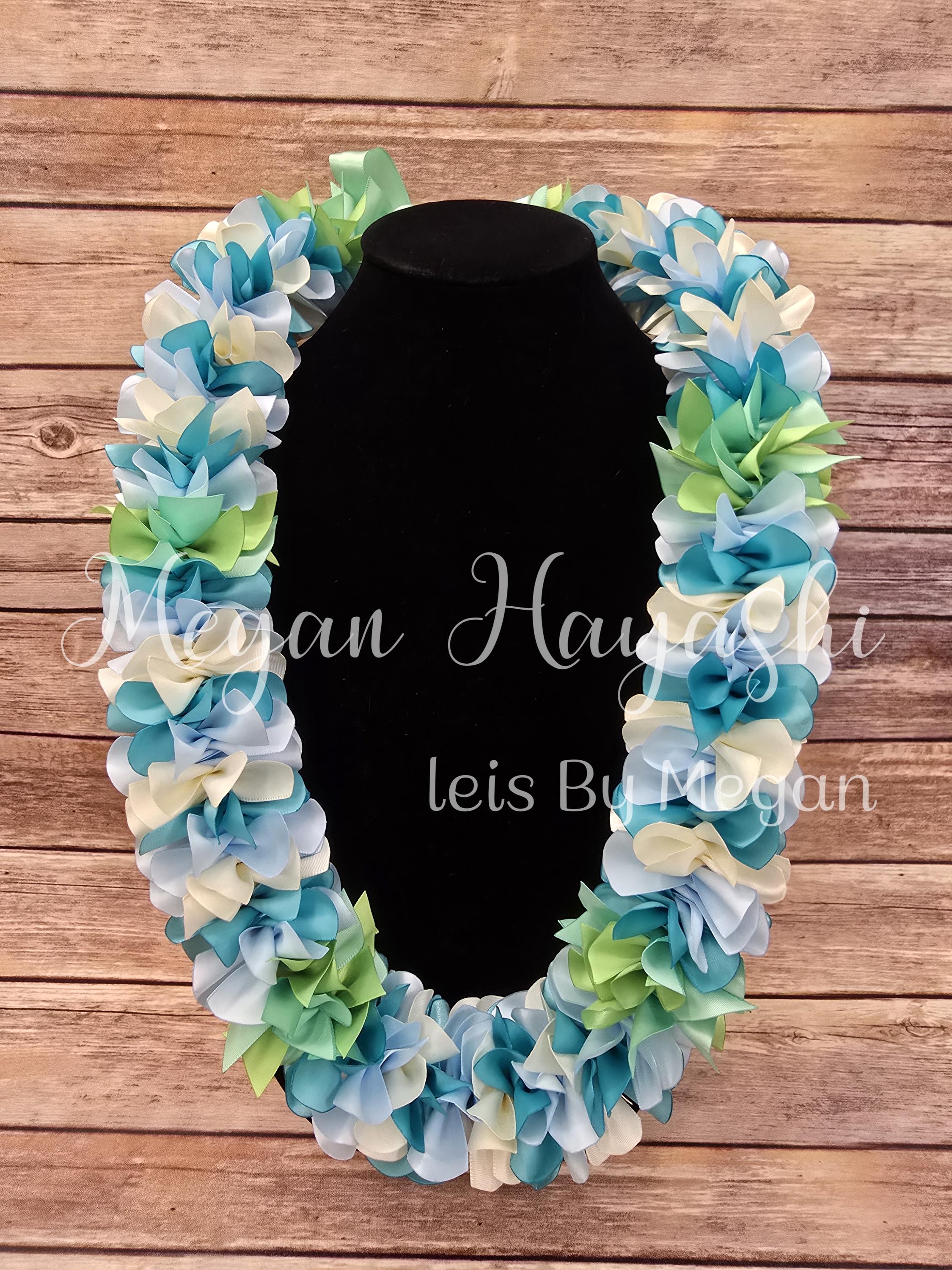 Ribbon Lei, Flower Ribbon Lei, Graduation Lei, Graduation  display picture 2