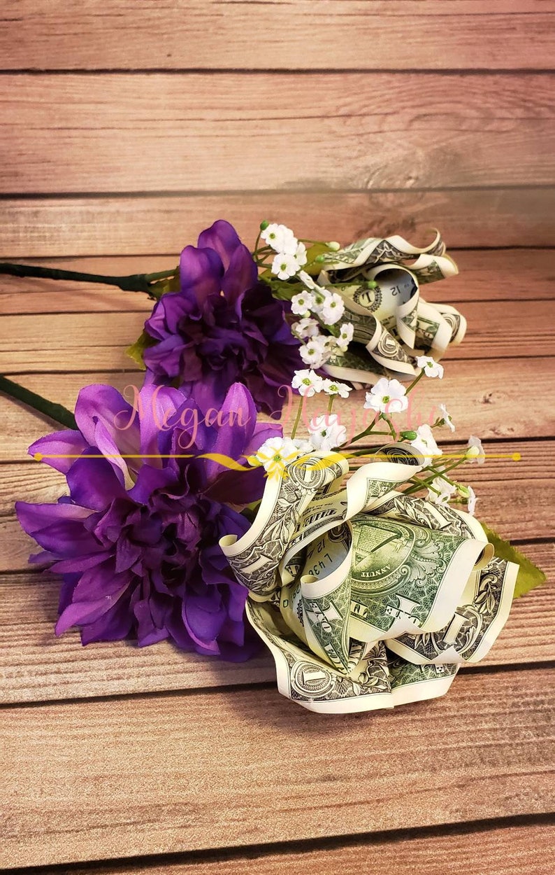 Money rose money flowersmoney bouquet money flower origamigraduation bouquet graduation flowers