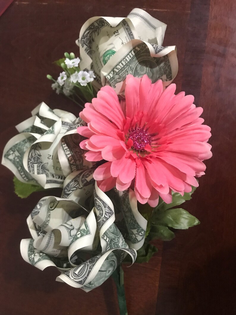Money Rose Money Flowers Money Bouquet Money Flower Etsy - image 0