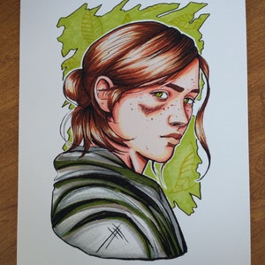 The Last of Us Part 2 Ellie Art Print Poster
