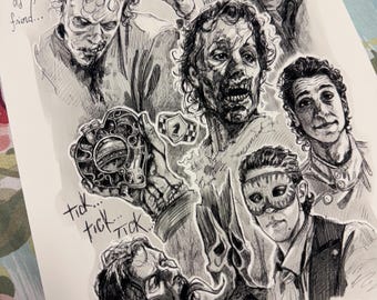 There Once Was a Boy…  - Signed 8.5x11 Art Print Poster