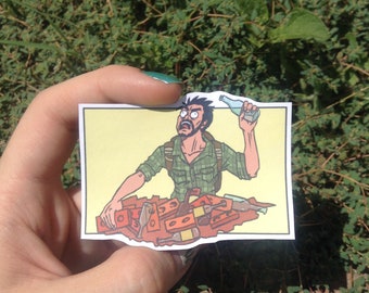 Crazy Joel Stickers