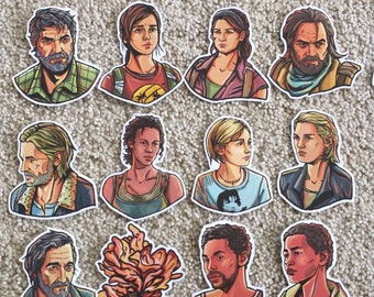 Survivors Part 1 Character Stickers