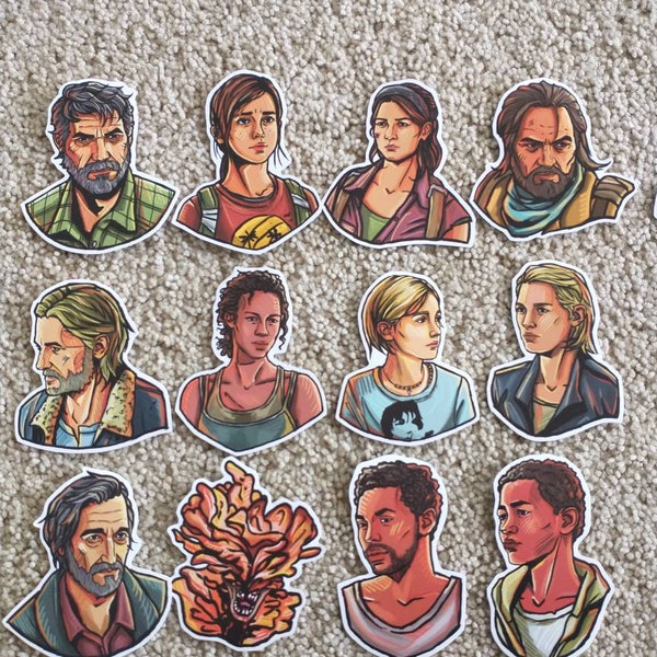 The Last of Us Character Stickers