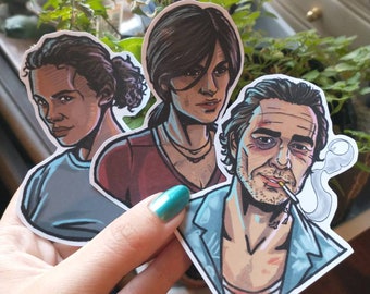 Treasure Hunter Legacy Stickers - glossy handmade stickers