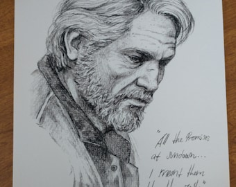 All The Promises - Part II Poster Art Print - 8.5x11 inches signed
