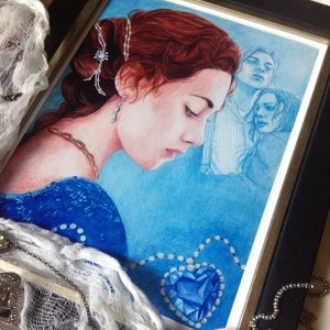 Rose Dewitt Bukater Dawson - Titanic Movie Art Print - 8.5x11, 13x19&quot;