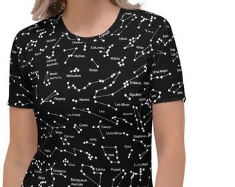 Constellations Women's T-shirt, Astronomy