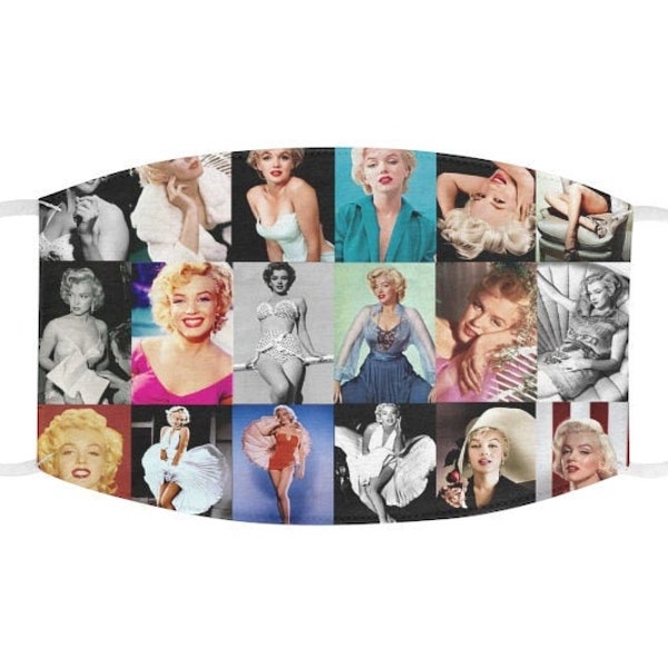 Marilyn Monroe Face Mask, Beauty Fashion, Lady Gift