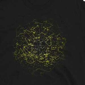 Chemise Constellations T, Astronomy Universe Cosmos, Galaxy Explorer Gift
