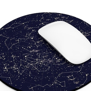 Sternbilder Mauspad, Nachthimmel, Sterne Galaxie Universum, Astronomie Astrologie Kosmos