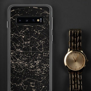 Sterrenbeelden Galaxy Samsung telefoon geval, astronomie sterren