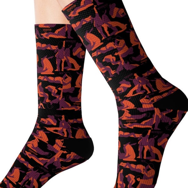 Kama Sutra Socks, Sexy Gift - girlfriend, boyfriend, lover, wife, husband, Kamasutra Tantra