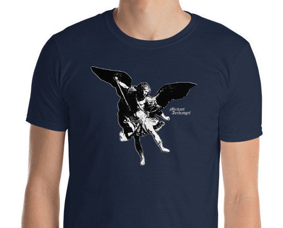 Saint Michael the Archangel T Shirt Christianity, Religion. Bible - Etsy