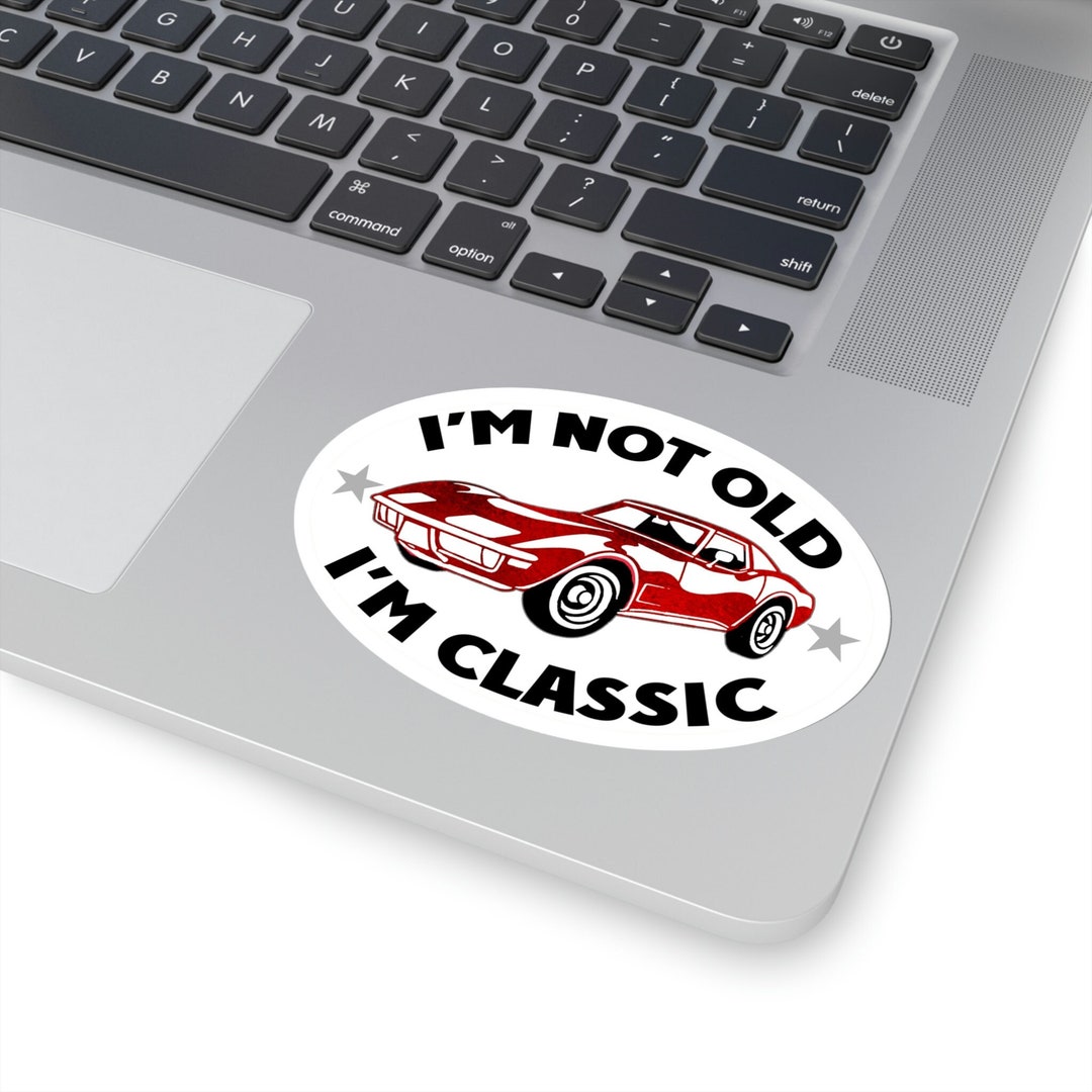 Classic Car Sticker - Etsy