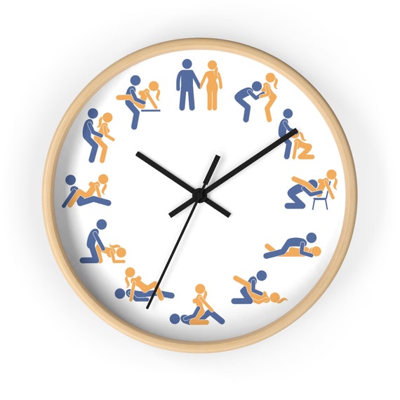 Sex Life Wanduhr Jede Stunde neue Sexstellung Geschenk für  