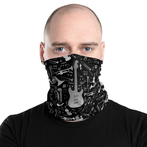 Musician Face Mask - Neck Gaiter, Facemask, Headband, Bandana