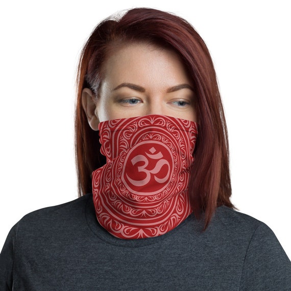 Yoga Face Mask Multifunctional Neck Gaiter Headwear Etsy