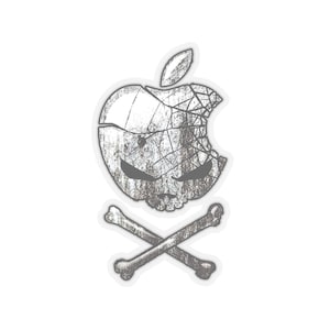 Pirate Hacker Sticker, Cyber Gamer Hacktivist