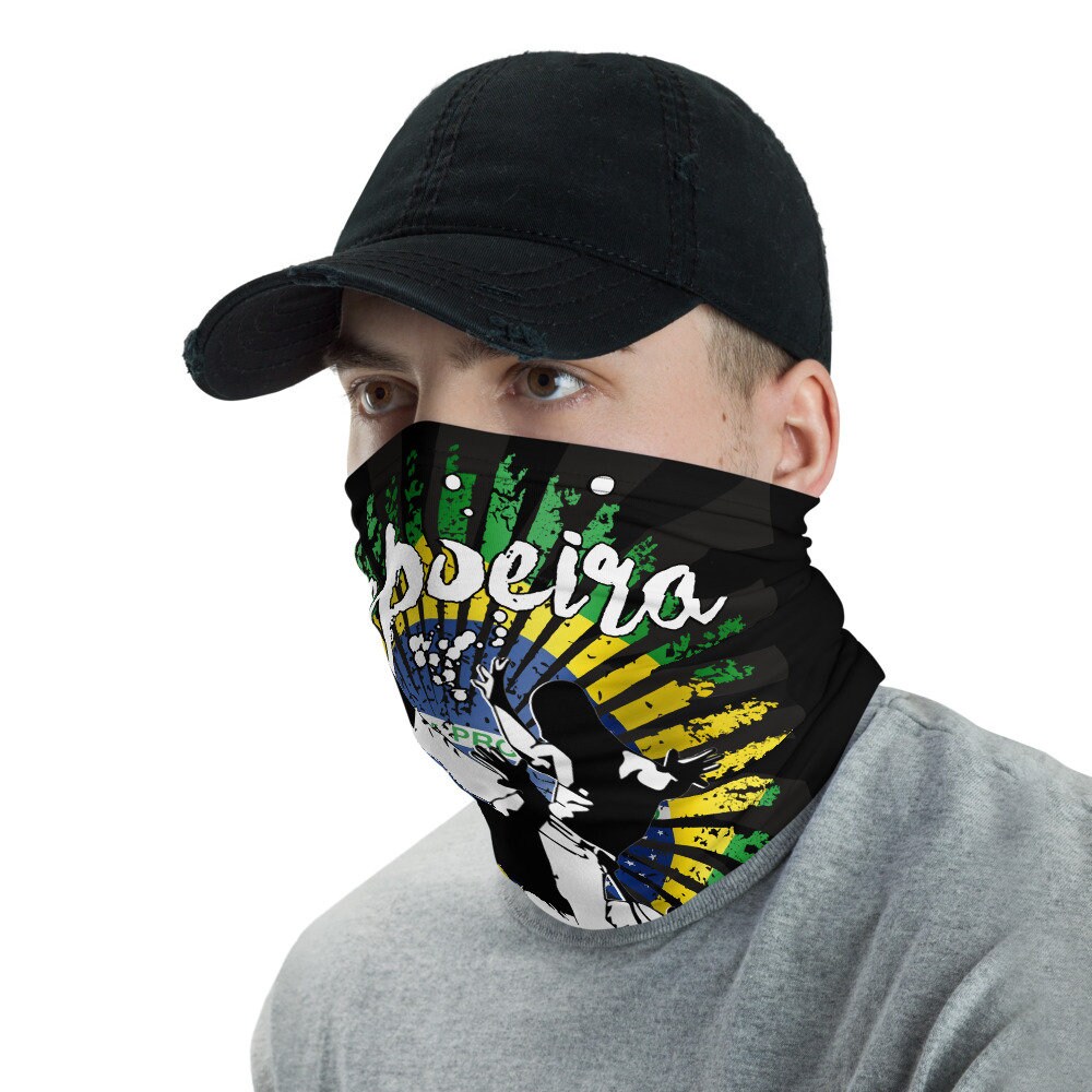 Capoeira Face Mask, Multifunctional Neck Gaiter, Headwear, Facemask ...