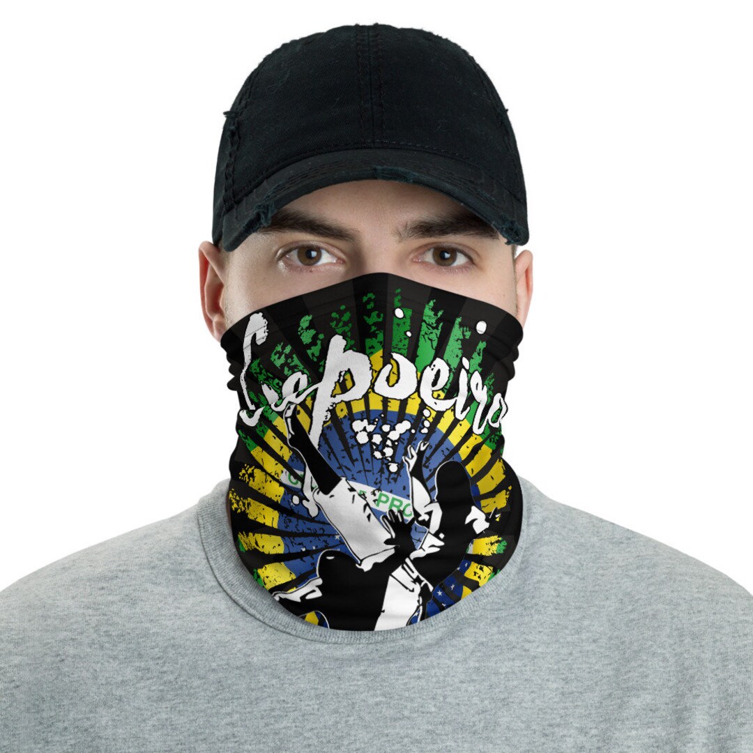 Capoeira Face Mask, Multifunctional Neck Gaiter, Headwear, Facemask ...