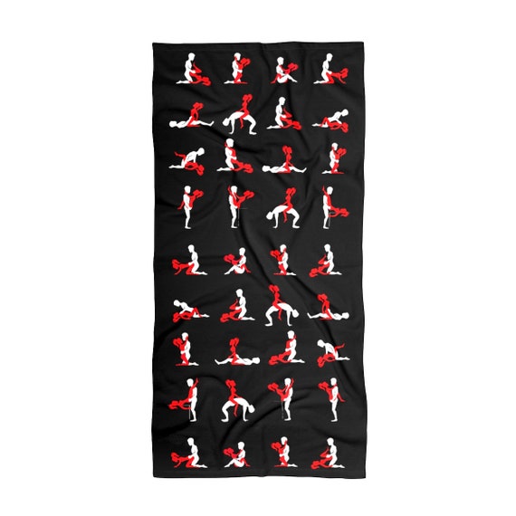 Kama Sutra Handtuch Kamasutra Sex Positionen Sexy Liebesgeschenk  