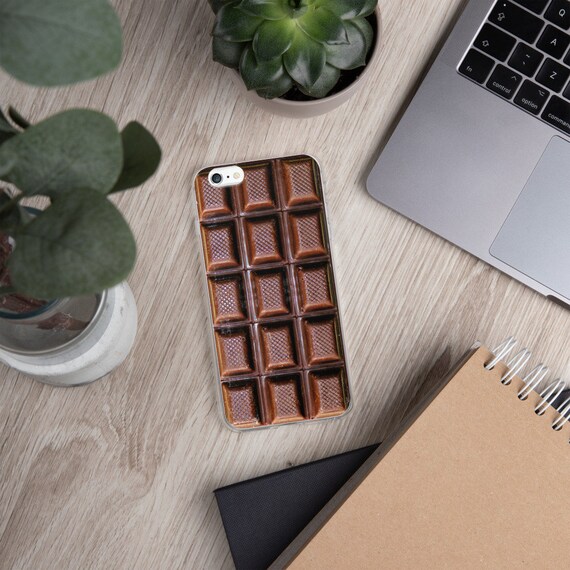 Chocolate iPhone Case, Sweet Cocoa Gift for Chocolate Lovers - Etsy