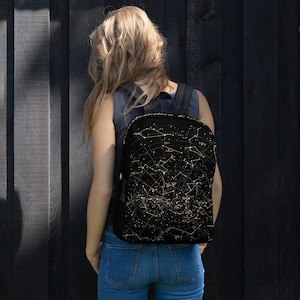 Mochila Constelações, Astronomia Universo Cosmos, Galáxia, Bolsa de Astrônomo Presente,