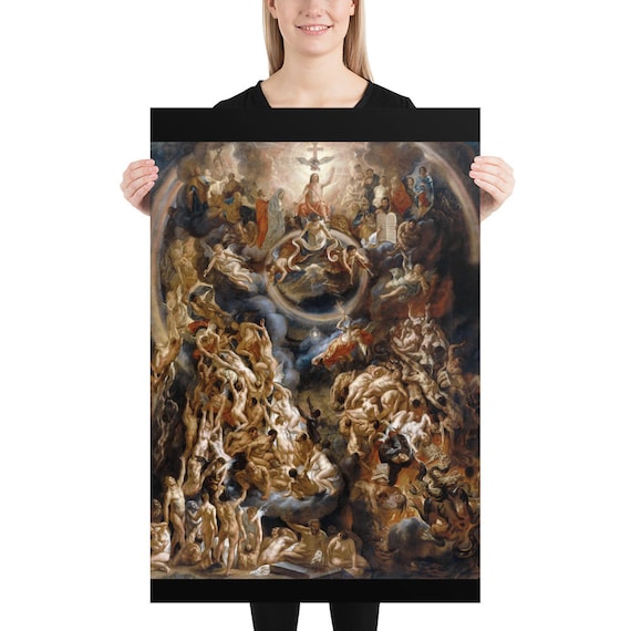 Last Judgment - Jacob Jordaens the Elder - Part 1 Louvre - Etsy