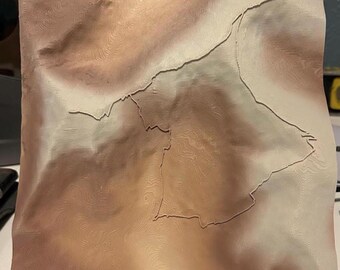 3D Printed - Custom Topographical Map