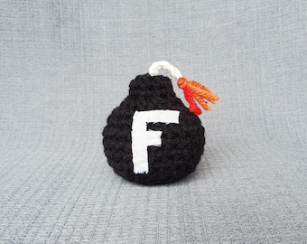Mini F-Bomb Crochet Pattern