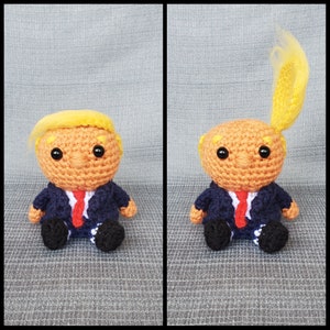 Toupee Trump Crochet Pattern