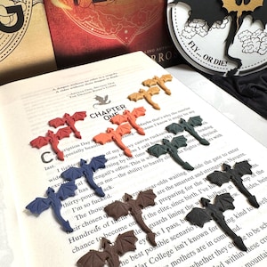Dragon Studs, Dragon Earrings, Bookish Studs, Fourth Wing studs, Fourth wing Dangles, Studs, Clay Earrings, Handmade Earrings