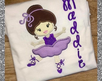 Girls Ballerina Shirt