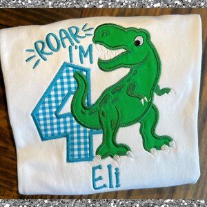 Dinosaur Birthday Shirt