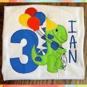 Dinosaur Birthday Shirt