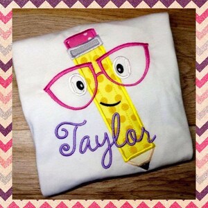 Monogrammed Pencil Shirt