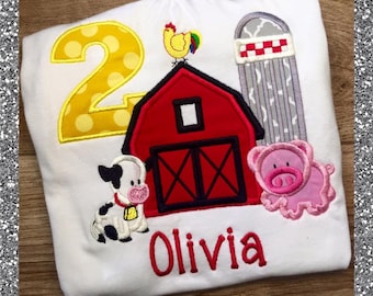 Farm Birthday Shirt