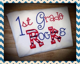 1st Grade Rocks Shirt