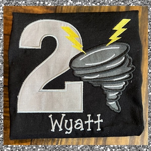 Tornado Birthday Shirt