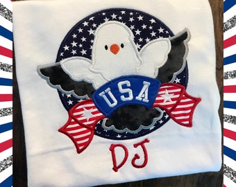 Patriotic USA Eagle Shirt