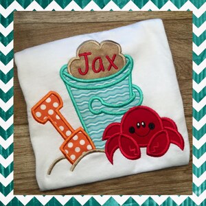 Boys Summer Crab Shirt