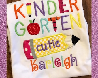 Kindergarten Cutie Shirt